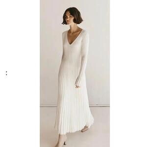 ruched knitted dress Little Things Ruched Knit Dress main image 0